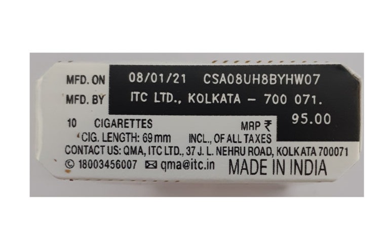 ITC wills Navy Cut Cigarettes