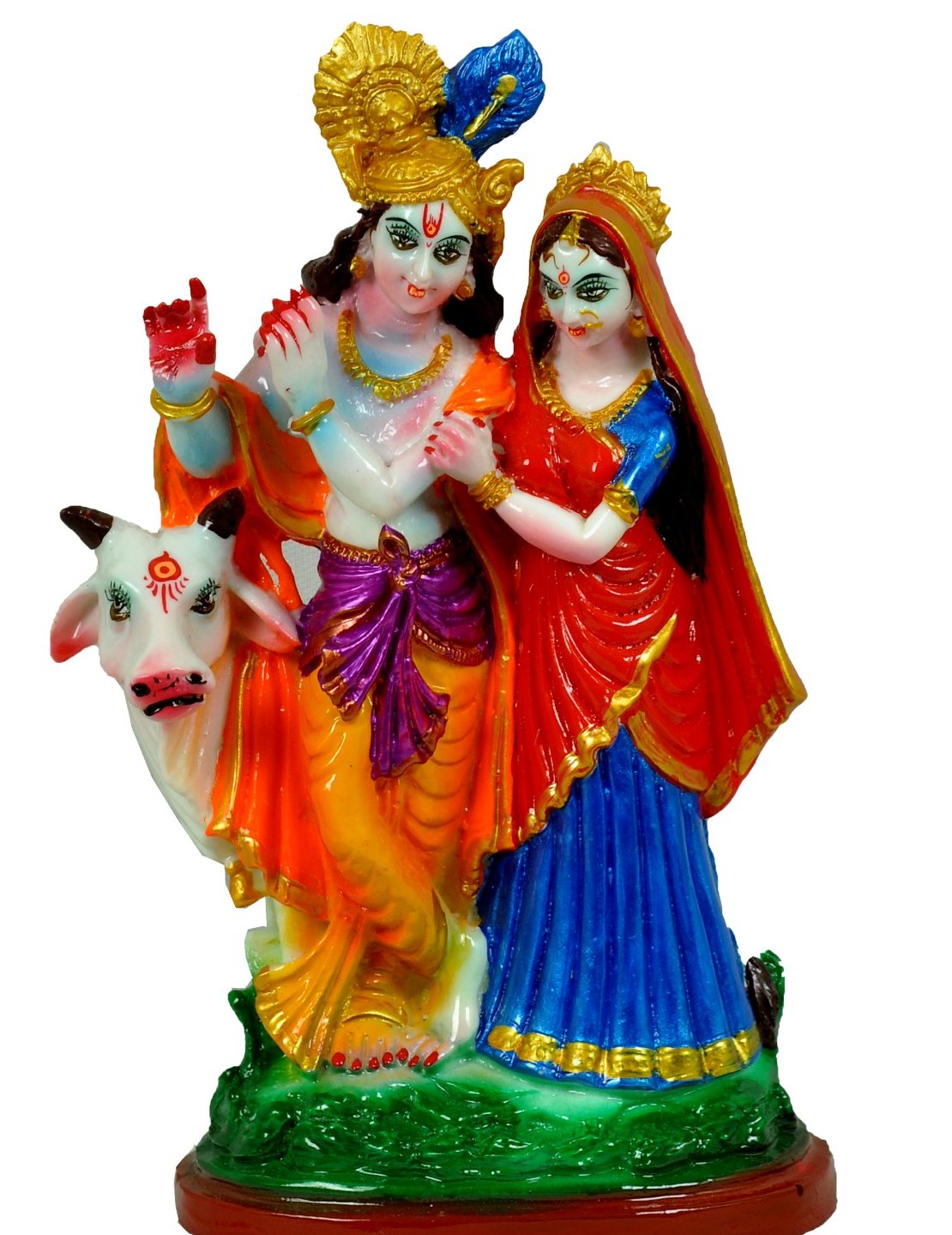 Simonart And Printing radha krishna Idols 1 Ft - 58 Cm, . 4