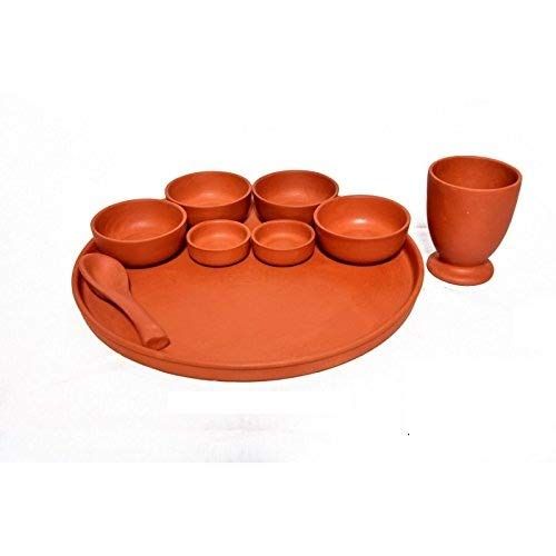 simonart and printing clay eco friendly dinner set - 100.0, 32 cm 32 cm 8 cm