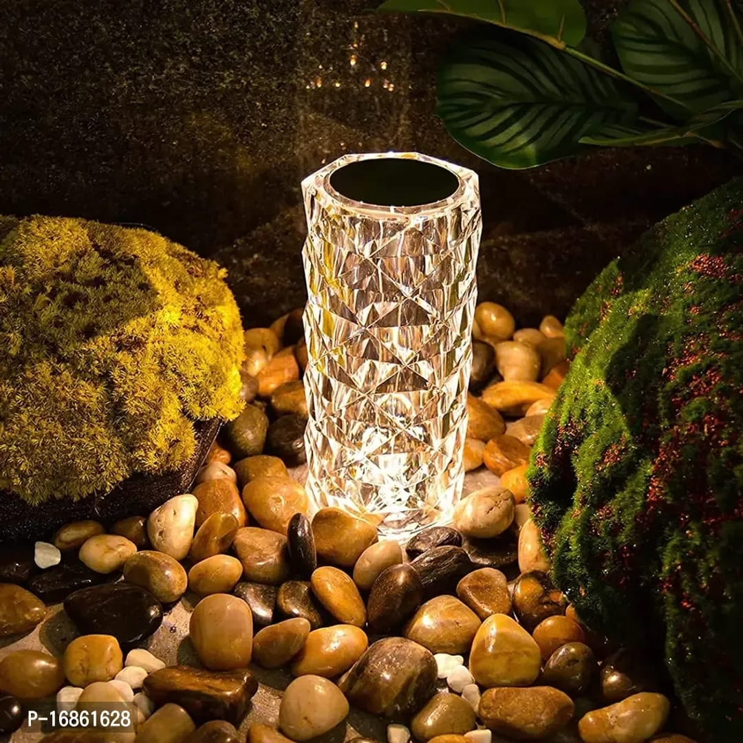 Crystal Night Lamp Night Multicolour 3D 16 Color Change RGB Light USB Remote Touch Sensor 