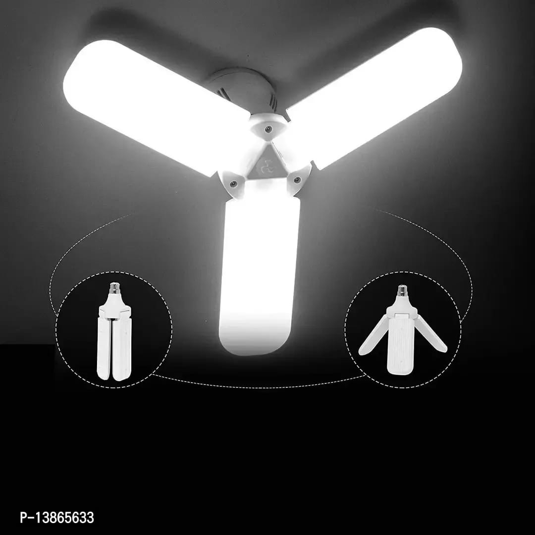 B22 Ultra High Bright Portable Fan Shape With 3 LED Swings  36 W Led Bulb (Pack of 1)