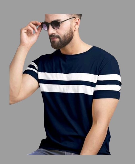 Reliable Cotton Striped T-shirt