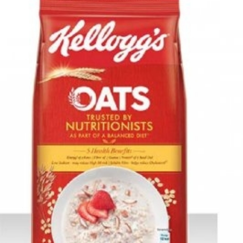 Kelloggs Oats - Plain - 450Gm