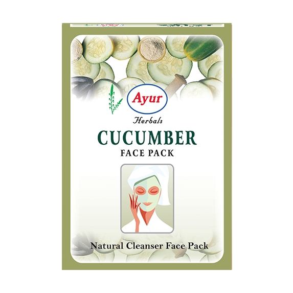 Ayur  Harbal Cucumber  Face Pack  - 25 g 