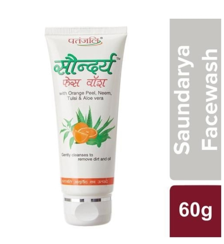 Patanjali Saundraya Face Wash - 60ML