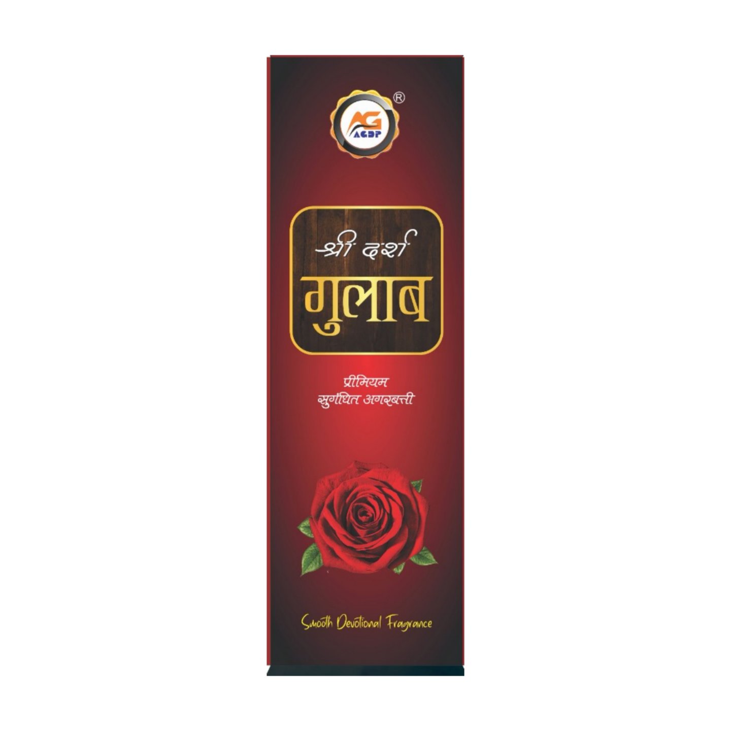 AGDP SHREE DARSH Gulab Agarbatti - 50Gm