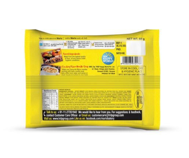 MARIO Instant Masala Noodles  - 56Gm