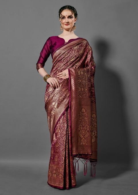 Cotton Silk Other Pattern Banarasi Saree