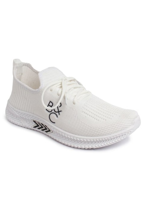 FLYNET UPPER EILA-02 WH PVC SOLE Men's Sports Shoes