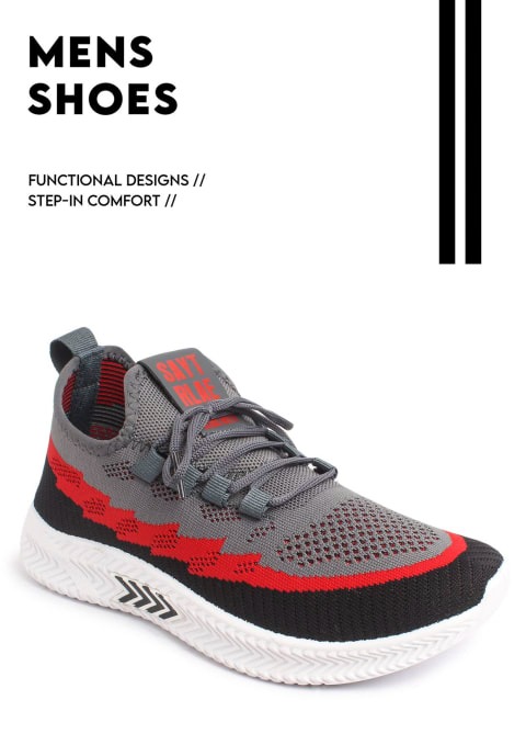 FLYNET UPPER RADIO-02 DG PVC SOLE Men's Sports Shoes