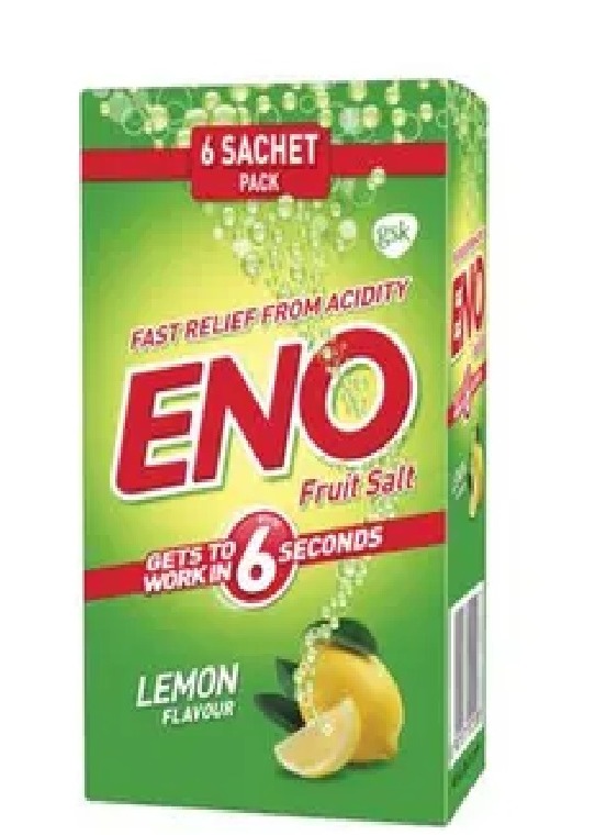 Eno Fruit Salt - Lemon, 30 g ( Pack of 6 )