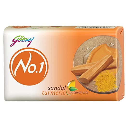 Godrej No.1 Bath Soap, Sandals & Turmeric