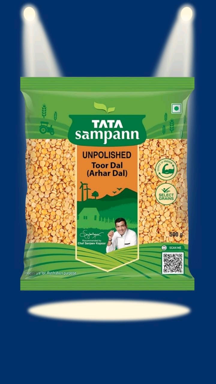 Toor Dal (Arahar Dal)Tata Sampann -500gm