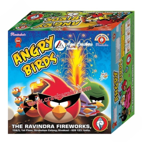 Angry Bird 6 in 1 Flower Pot ஆங்கிரி பேர்ட் 6 இன் 1