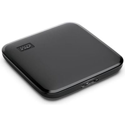 Western Digital 480GB Elements External SSD 400MB/s R,(WDBAYN4800ABK) 