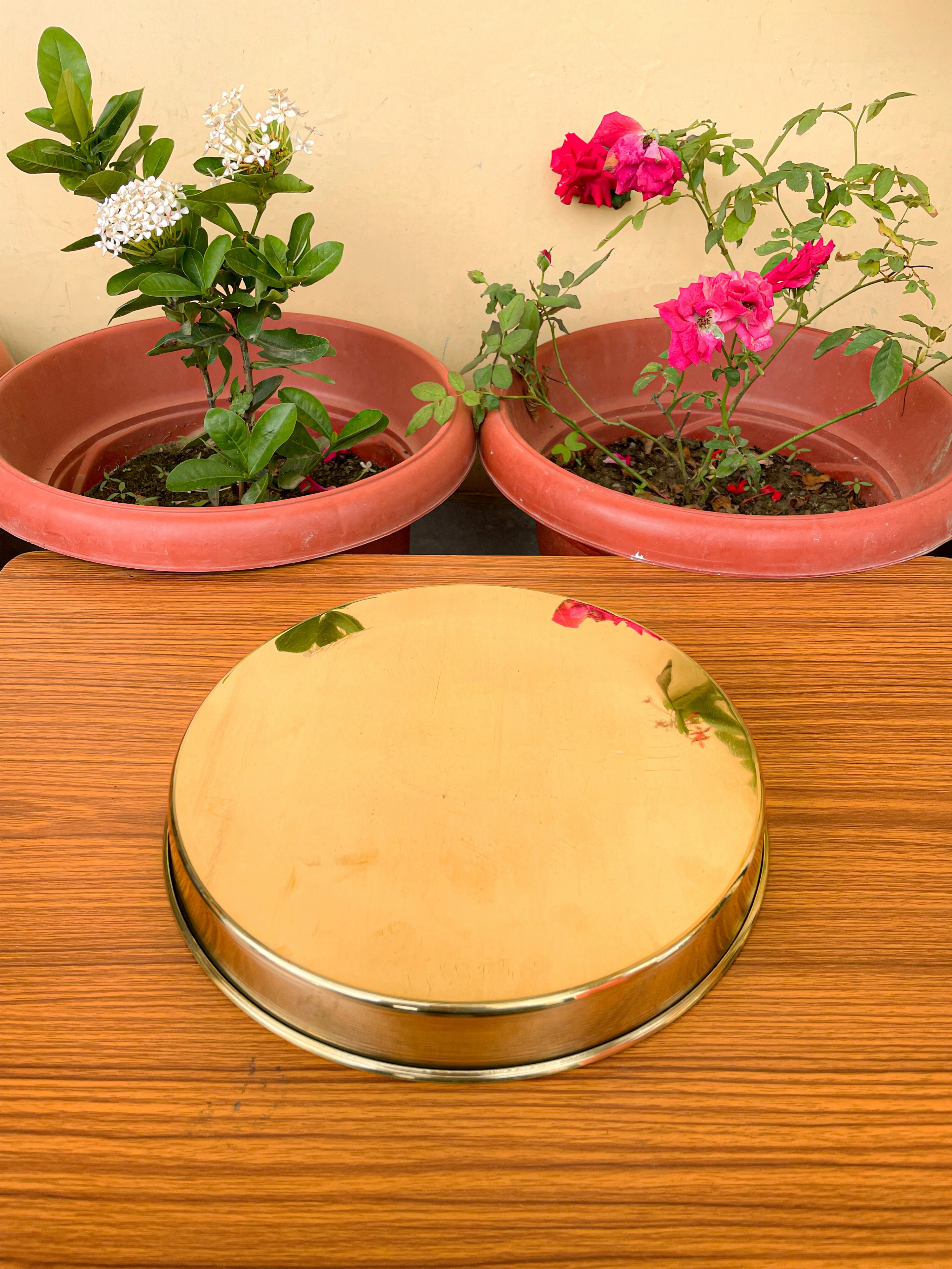 Brass Embossed Luxury Dinner Set