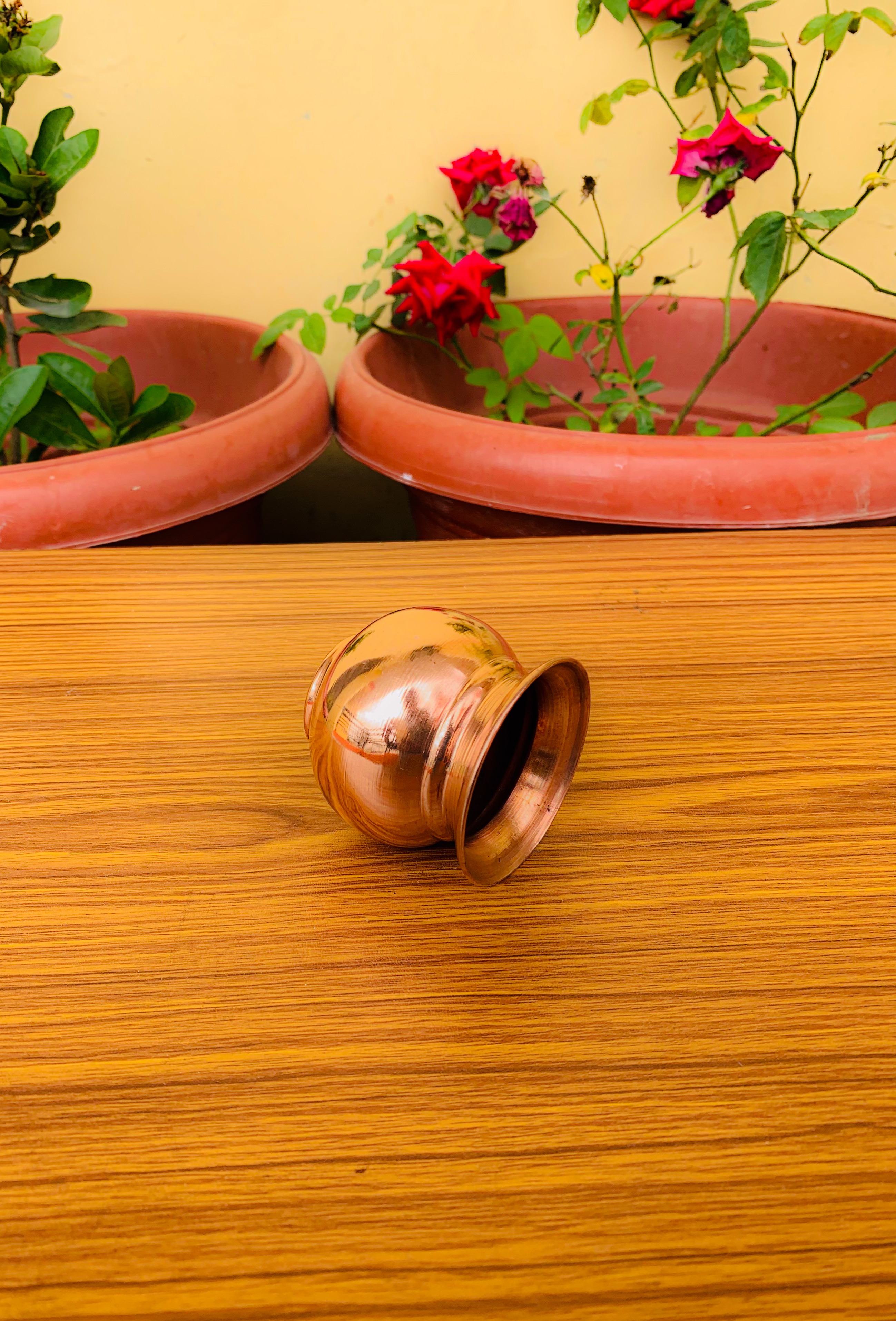 VIKRAM METAL  Copper Marwadi Lota 150 ml  - 2 INCH