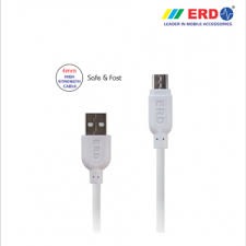 ERD UC-21 MicroUSB Data Cable - WHITE