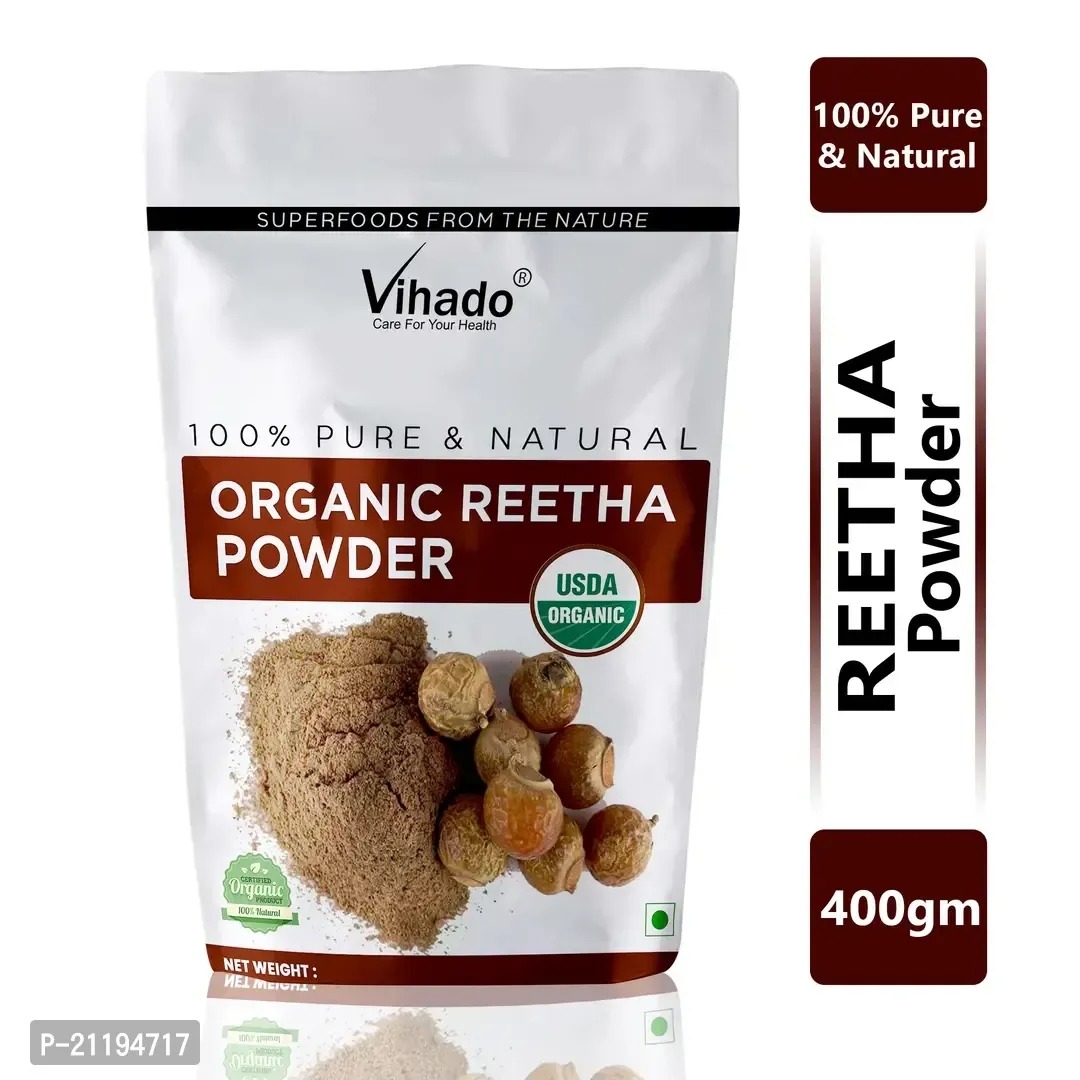 Vihado Herbal Products Indigo Powder for Hair 400g (Pack of 1)