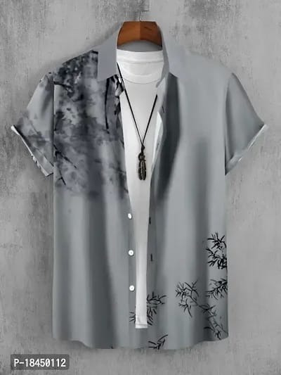Trendy Cotton Short Sleeves Casual Shirt 