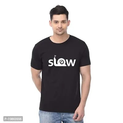 Dinkcart 100% Cotton Tshirt Printed Tshirt Tees for Men Boys Regular Fit Casual Wear Half Sleeves Tees