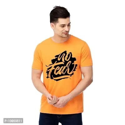 Dinkcart Mens Cotton Tshirt Round Neck Half Sleeves Tshirt Tees Preshrunk Biowash Casual Wear Tees for Boys