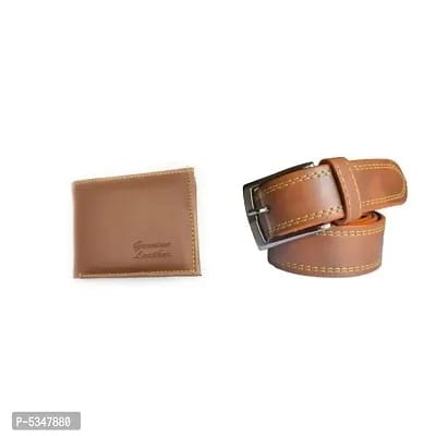 Combo Of One Belt & Two Fold Leatherette Wallet  Combo Of One Belt and Two Fold Leatherette Wallet280