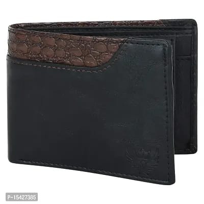 LORENZ Black Wallet for Men  Boys | Men's Leather Wallet |Men's Wallet | Boys Wallet- WL-10