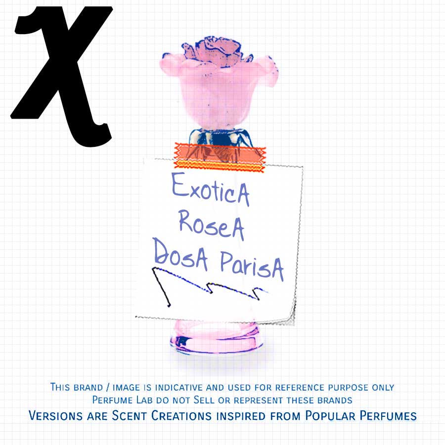 ExoticA RoseA by DosA ParisA Version Id.:  PL0196 - 9ml EDP Spray