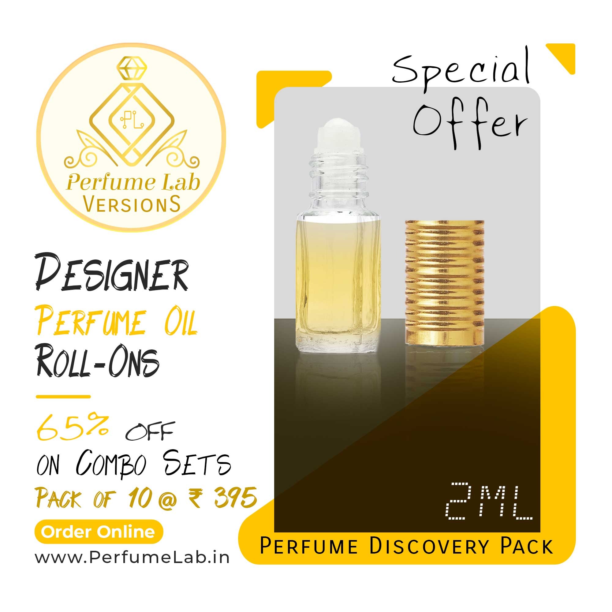 Her's - X Versions Perfume Oils Experience Set