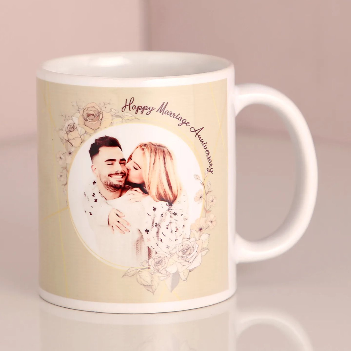 Marriage Anniversary Personalised Mug