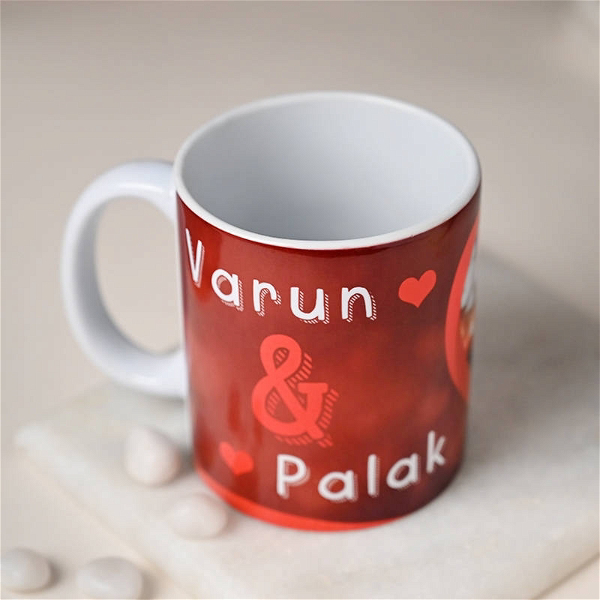 In The Heart Couple Mug