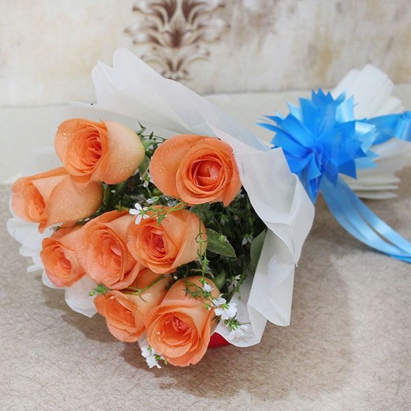 Orange Roses Bouquet