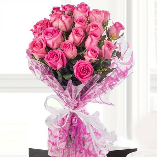 Pink Roses Bouquet