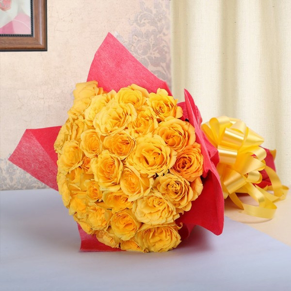 Yellow Roses Bouquet