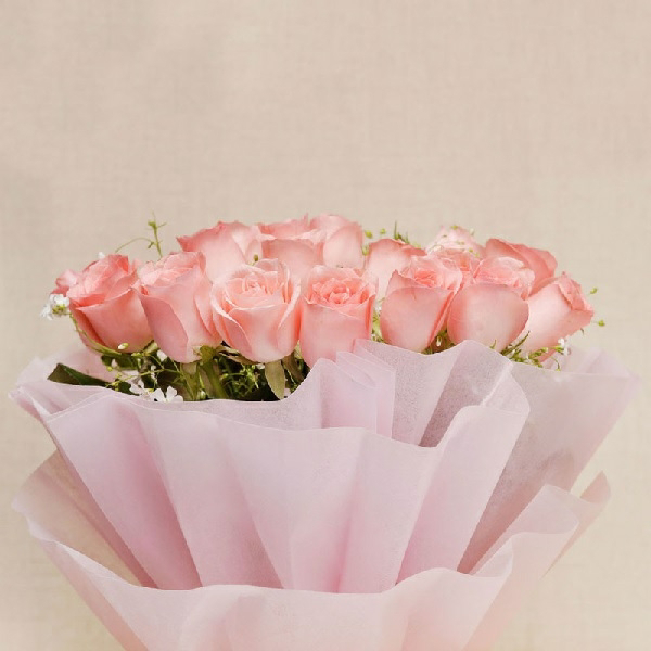 Pink Roses Bouquet