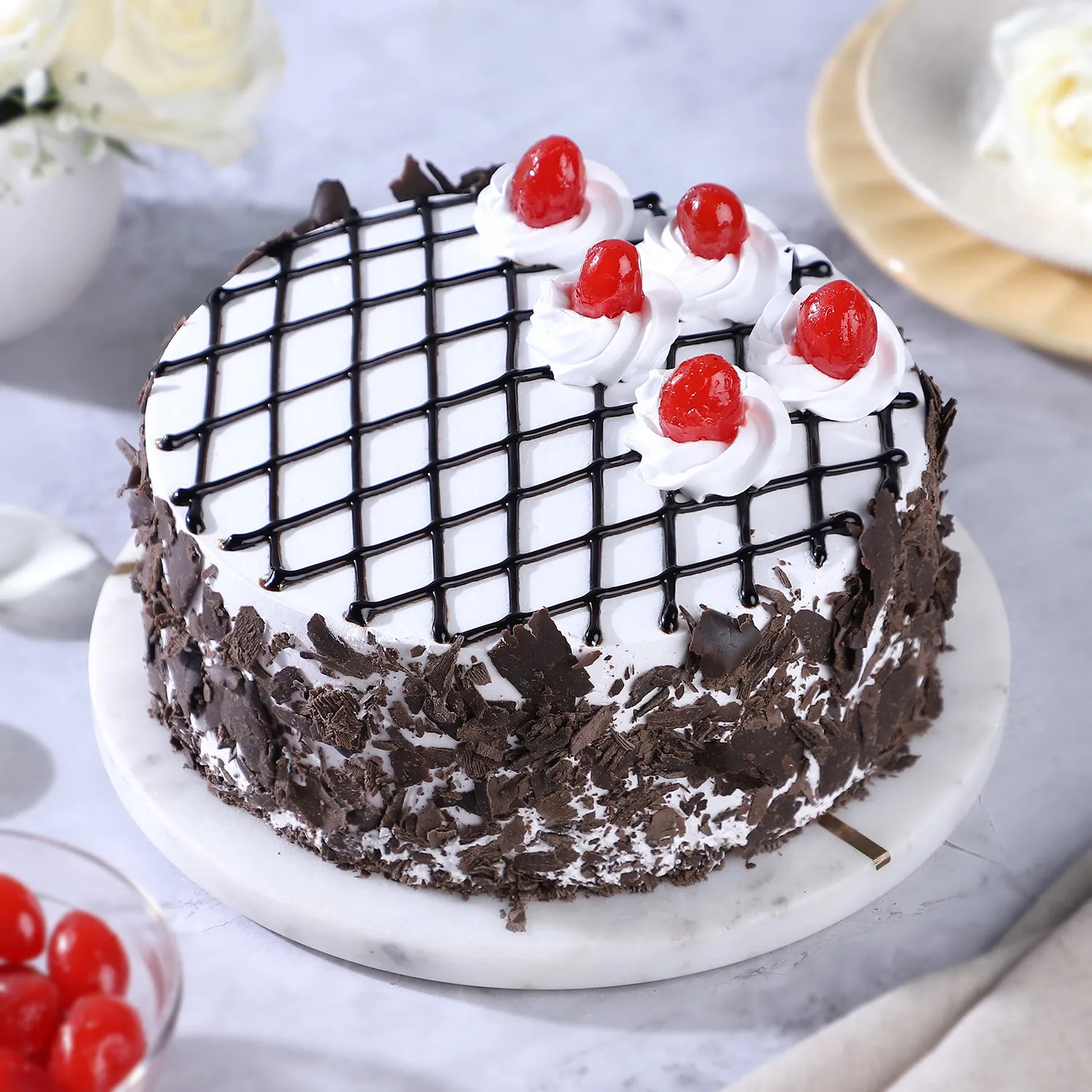 Black Forest Bliss Cake - 500 Gram