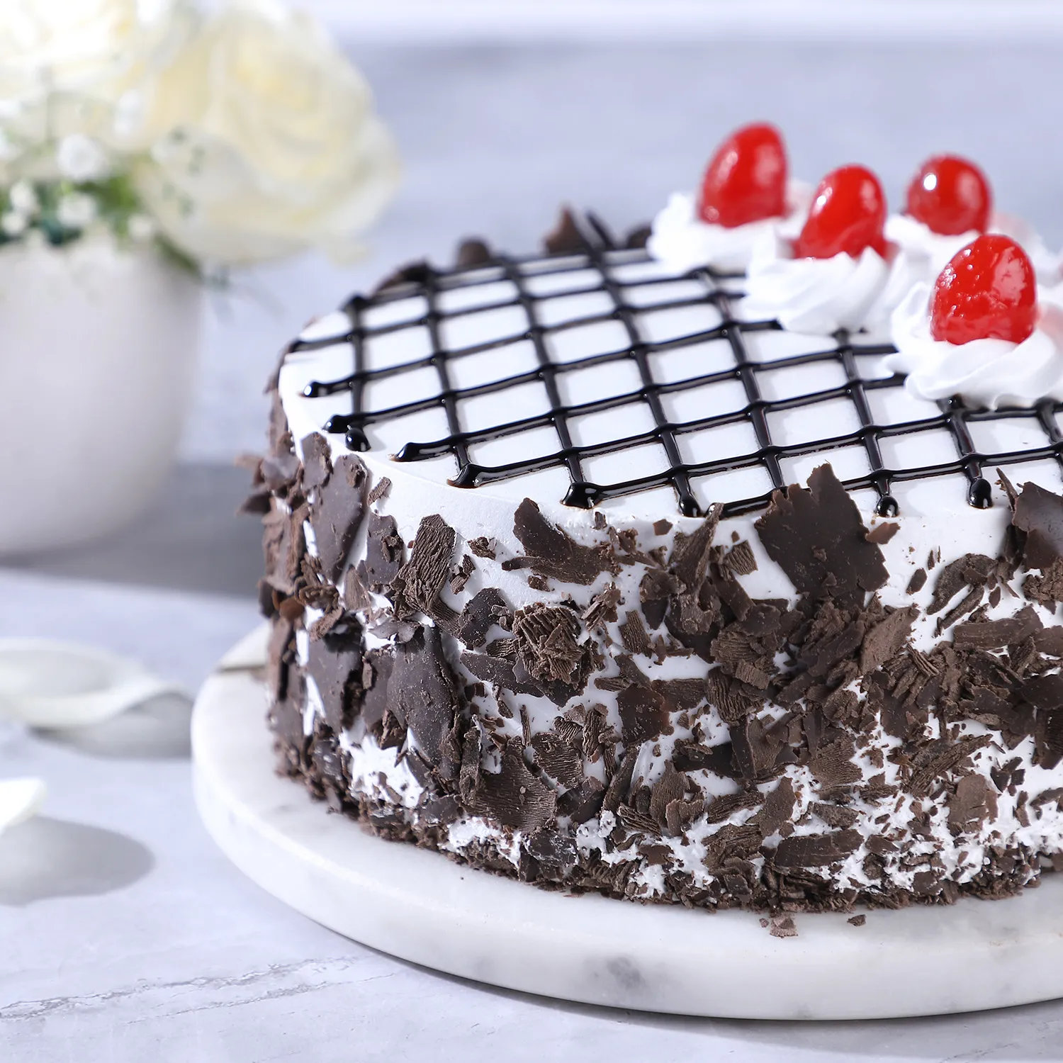 Black Forest Bliss Cake - 500 Gram