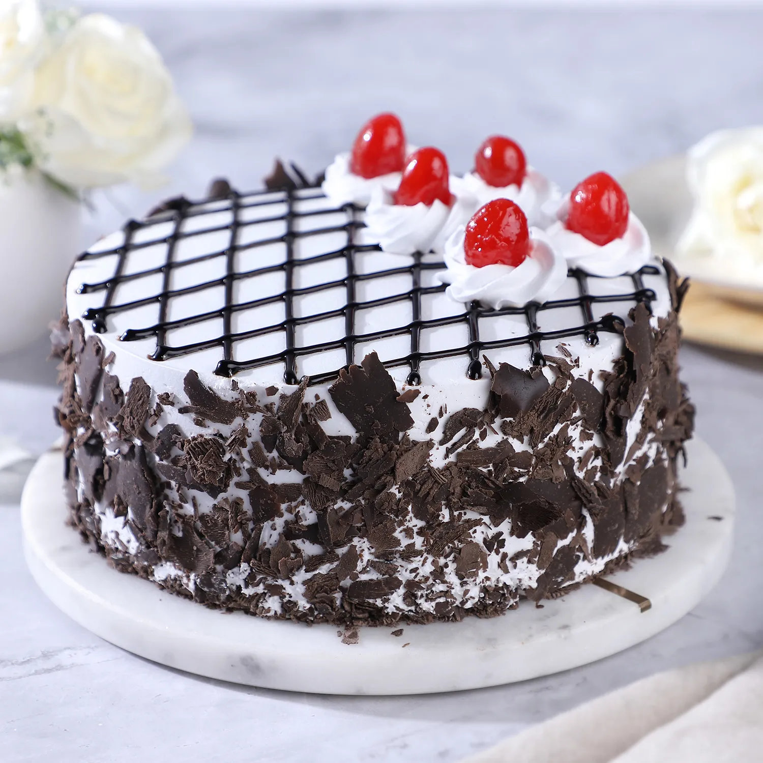 Black Forest Bliss Cake - 500 Gram