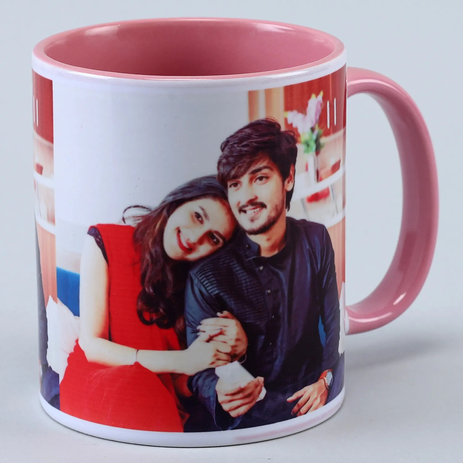 Personalised Pink Mug