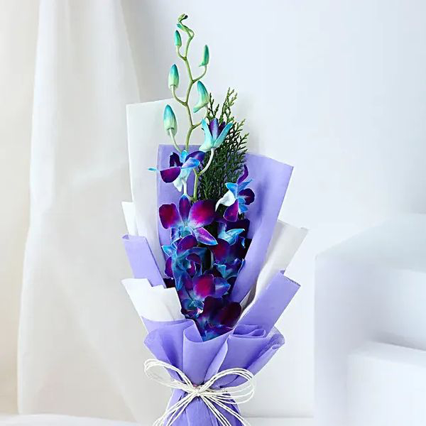 Blue Orchid Bouquet