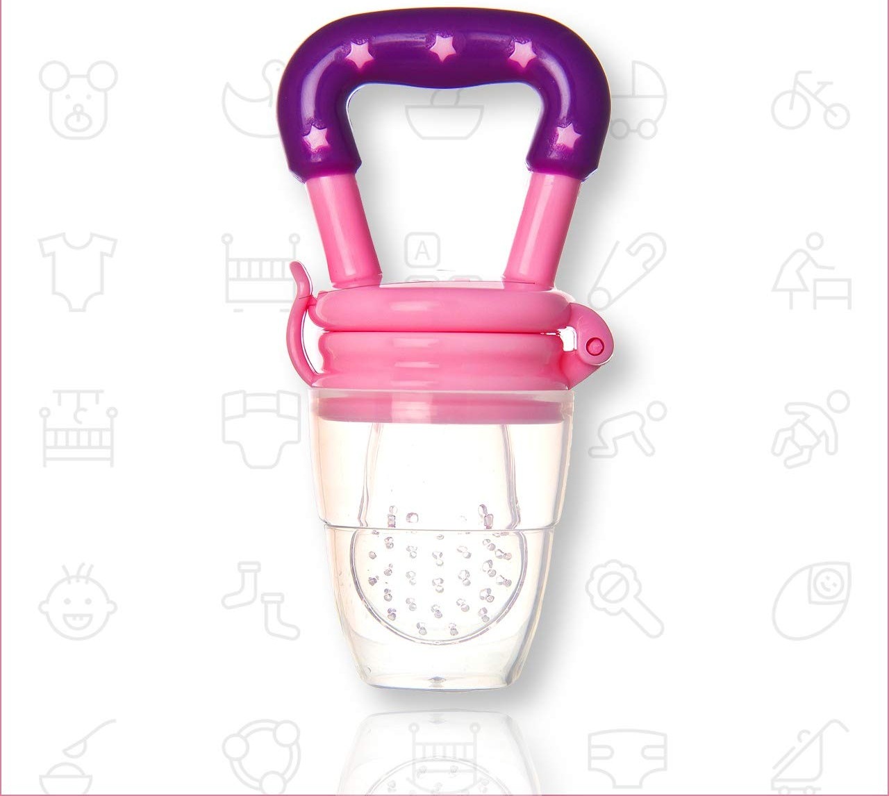 Baby Food Feeder Fruit teether BPA free - Large 