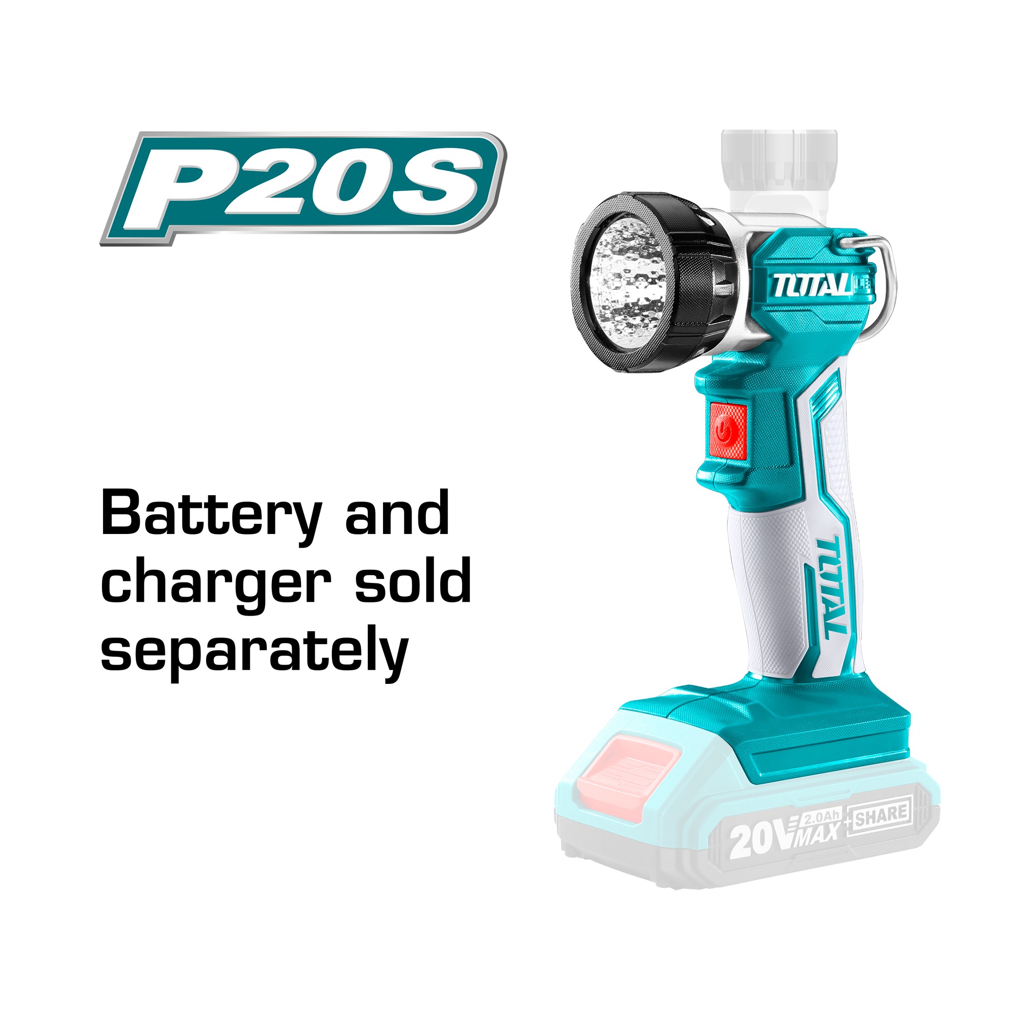 Lithium-Ion work lamp TWLI2001