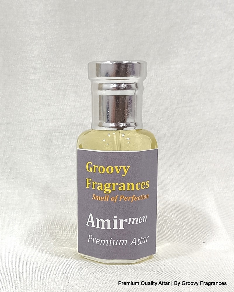 Groovy Fragrances Amir Long Lasting Perfume Roll-On Attar | For Men | Alcohol Free by Groovy Fragrances - 12ML