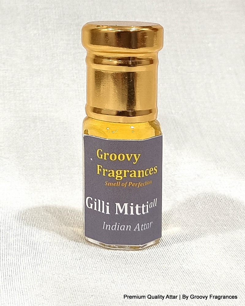 Groovy Fragrances Gilli Mitti Long Lasting Perfume Roll-On Attar | Indian Natural Attar | Alcohol Free by Groovy Fragrances - 3ML