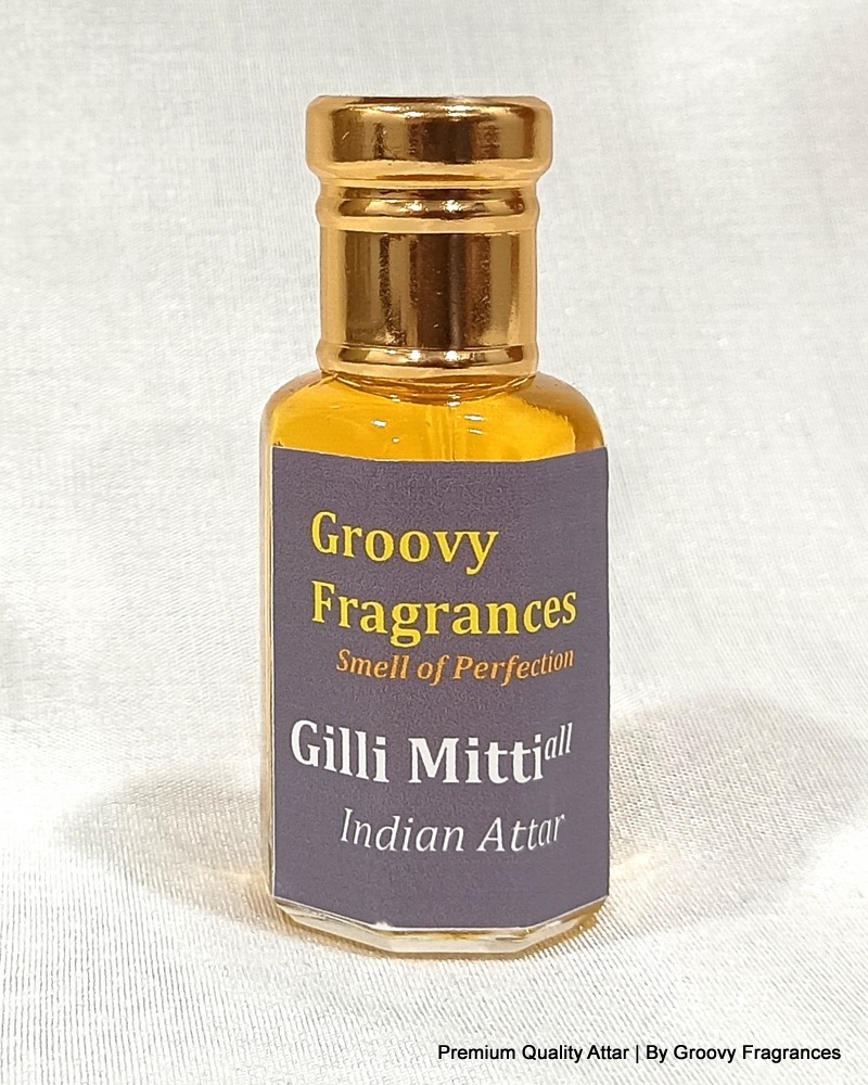 Groovy Fragrances Gilli Mitti Long Lasting Perfume Roll-On Attar | Indian Natural Attar | Alcohol Free by Groovy Fragrances - 12ML