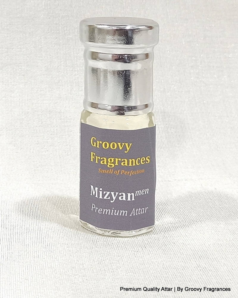 Groovy Fragrances Mizyan Long Lasting Perfume Roll-On Attar | For Men | Alcohol Free by Groovy Fragrances - 3ML