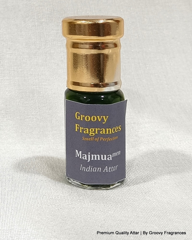 Groovy Fragrances Majmua Long Lasting Perfume Roll-On Attar | Indian Natural Attar | Alcohol Free by Groovy Fragrances - 3ML