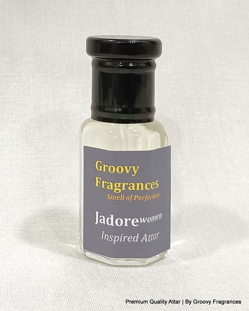 Groovy Fragrances Jadore Long Lasting Perfume Roll-On Attar | For Women | Alcohol Free by Groovy Fragrances - 6ML