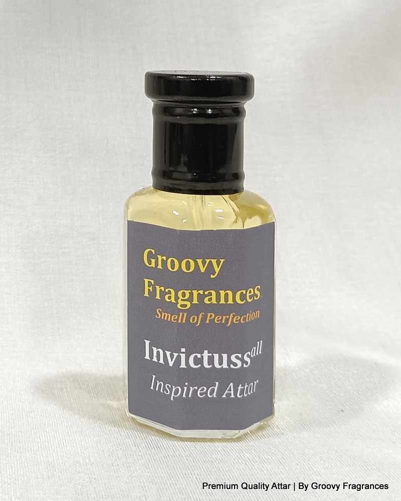 Groovy Fragrances Invictuss Long Lasting Perfume Roll-On Attar | Unisex | Alcohol Free by Groovy Fragrances - 12ML